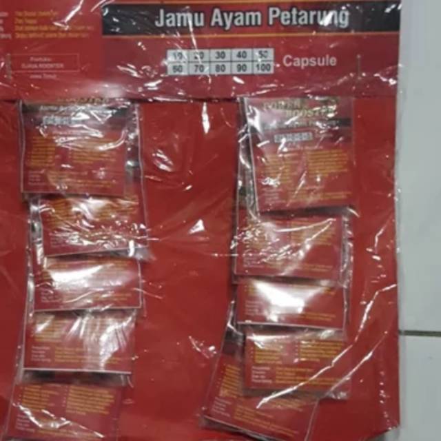 

Power booster jamu ayam lokal 10 btr