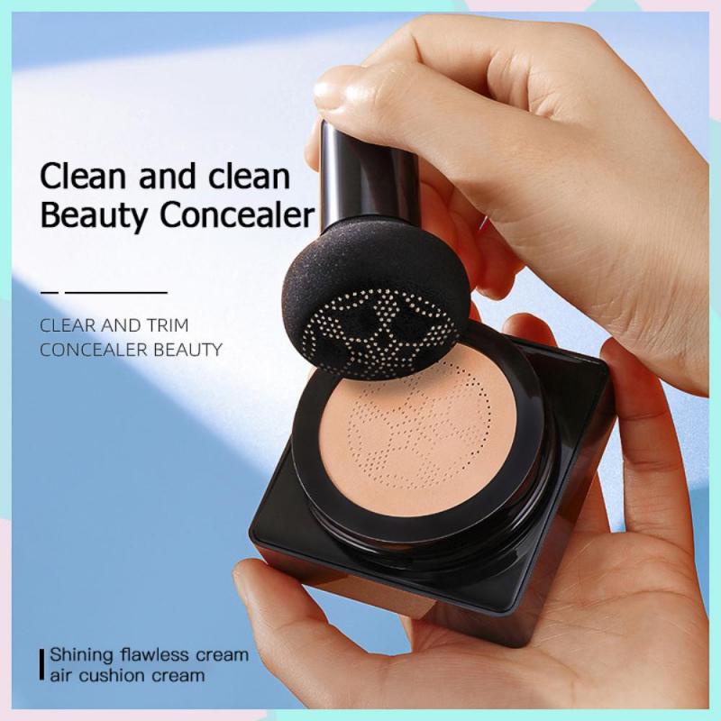 Baru Kepala Jamur Bantalan Udara BB Cream Foundation Cream untuk Wajah Makeup Concealer Bantal untuk Kosmetik Wajah Makeup Cushion Kompak