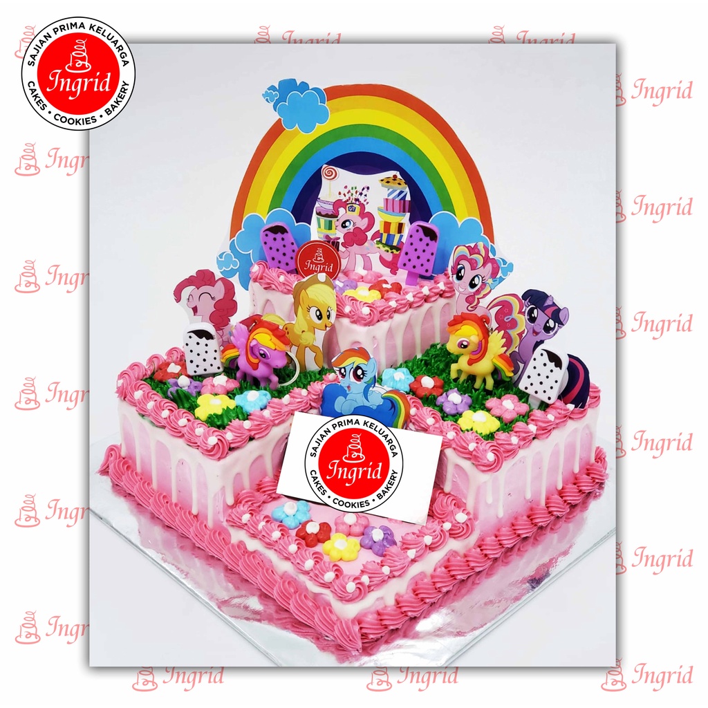 

Kue Ulang Tahun Kuda Pony / Kue Ultah Anak / Birthday Cake / Kue Little Pony Cake