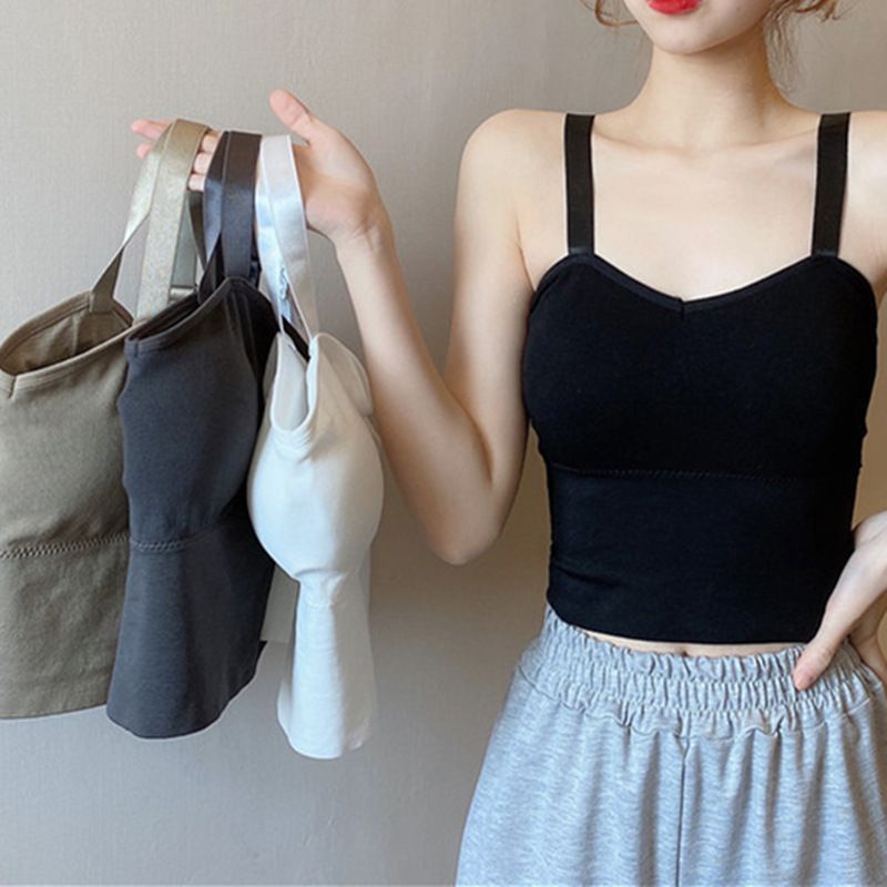 [ LINGERIE MASTER ] - (B-43) Tanktop Bra Fashion Pakaian Atasan Wanita Bh Olahraga Push Up Tanpa Kawat Elastis Sexy Import-6