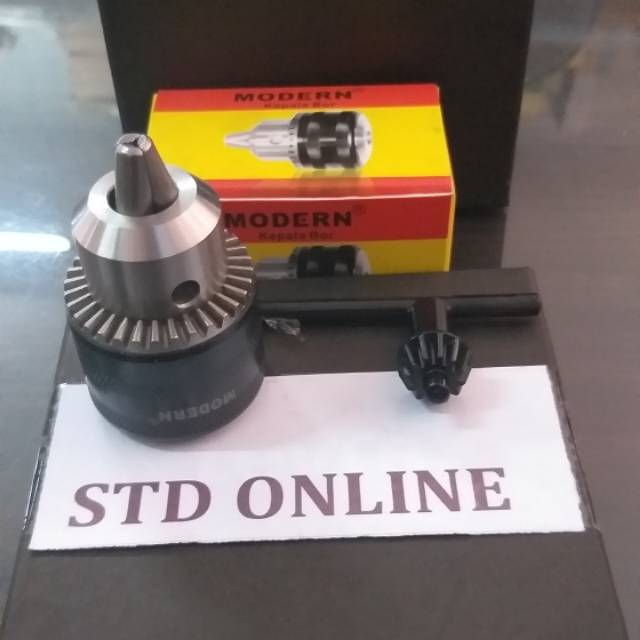 KEPALA BOR 13MM DAN KUNCI BOR modern 13 mm