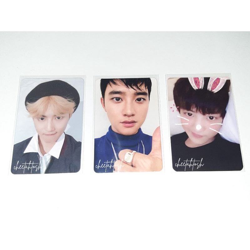 exo pc photocard official suho d.o. kyungsoo chanyeol what a life dmumt allegro universe