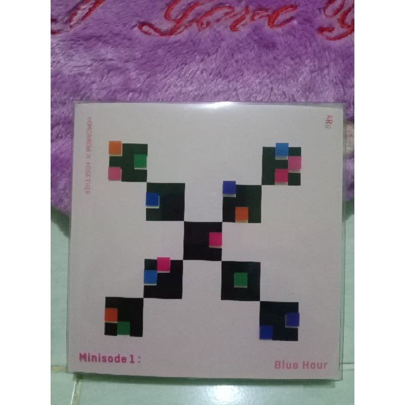 READY STOCK ALBUM ONLY TXT BLUE HOUR VERSI AR