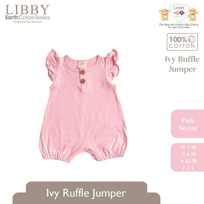 Libby Jumper segi empat Ivy Ruffle (1 pc)