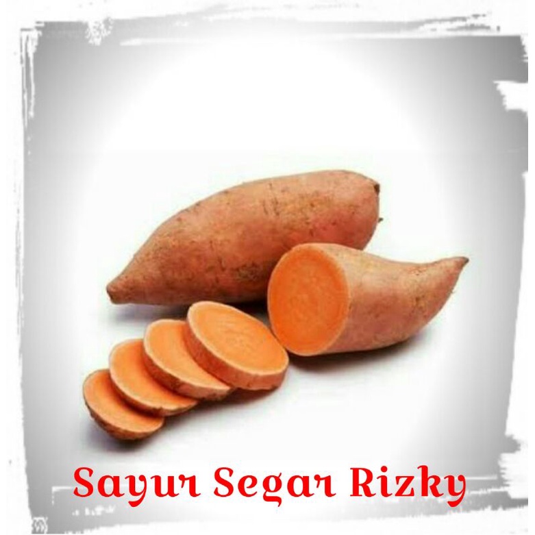 

Ubi / Ubi jalar orange 1kg (Naik Harga)