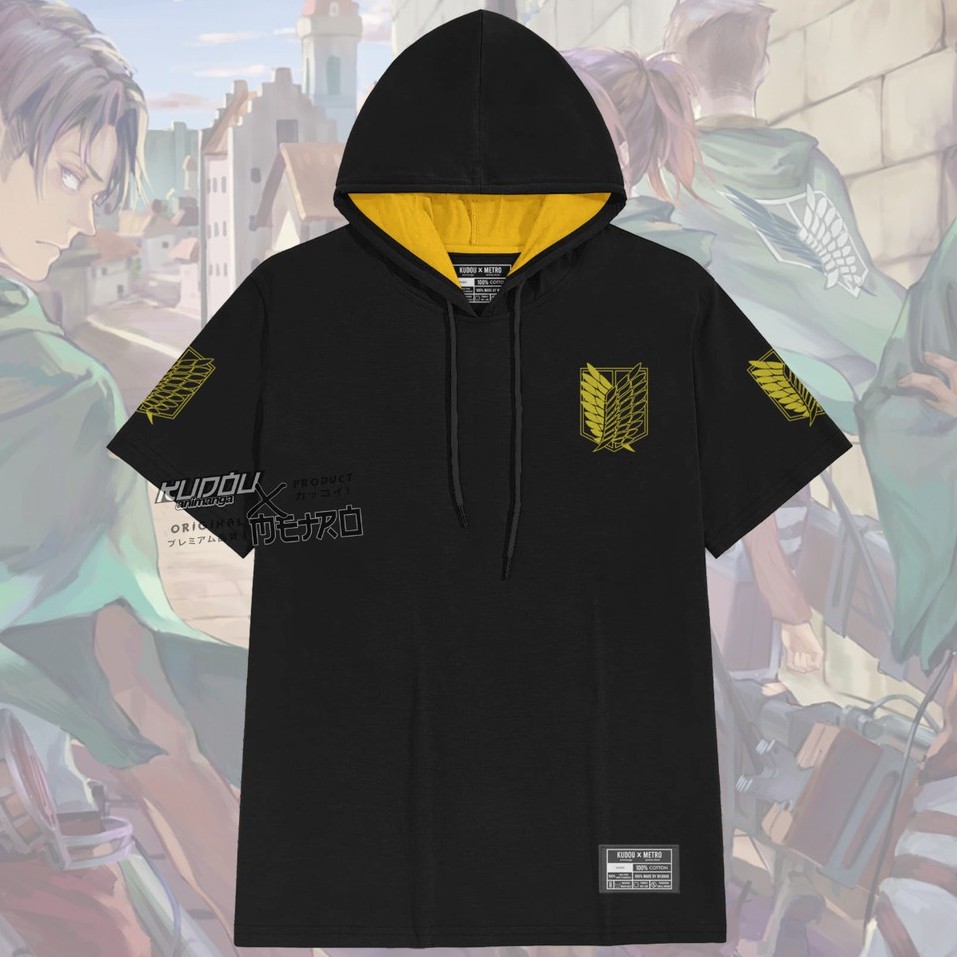 Tshirt Hoodie SNK Gold Anime Manga Attack On Titan