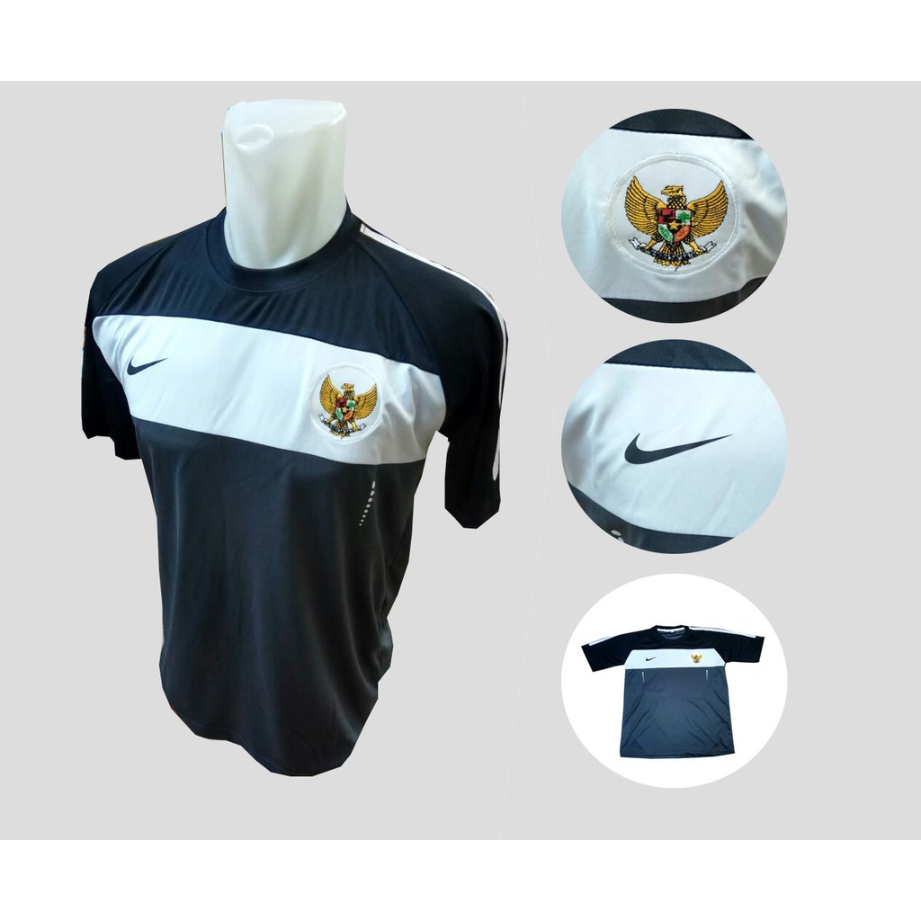 TRAINING INDONESIA HITAM PUTIH ABU jersey bola HEF Baju Bola Jersey Bola TA