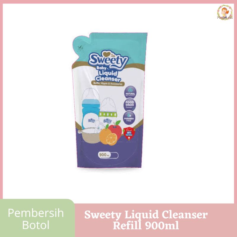 Sweety Liquid Cleanser 900ml/Sabun Cuci Botol