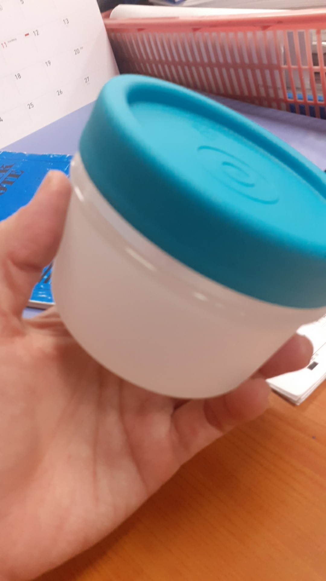 Aikenware/gift /wadah Mini/wadah Serbaguna/tutup Diputar/6pcs,promo Mini Round Translucent Tosca )