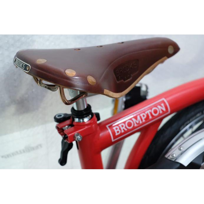 BROMPTON H6RD (DynamoLamp) Sadle Brook MURAH