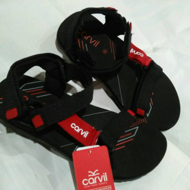  Sandal  gunung pria  merk  carvil  Tidar original Shopee 