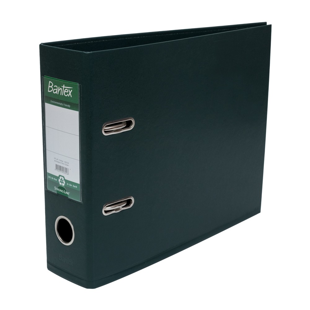 

Bantex Lever Arch File Ordner Plastic A5 Kwitansi 7cm Green1453 04