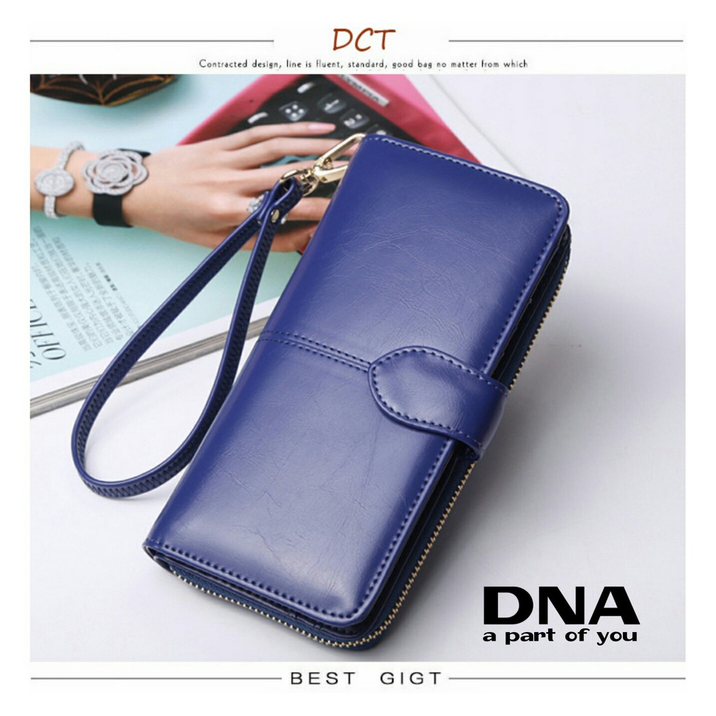 A1 Promo Dompet Wanita Lucu Elegan Bahan Taiga Ukuran 19x9 Warna Ungu Tosca Biru Hitam Fanta Murah