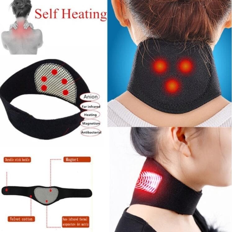 Sabuk Terapi Leher Alat Terapi Leher Magnetic Neck Belt