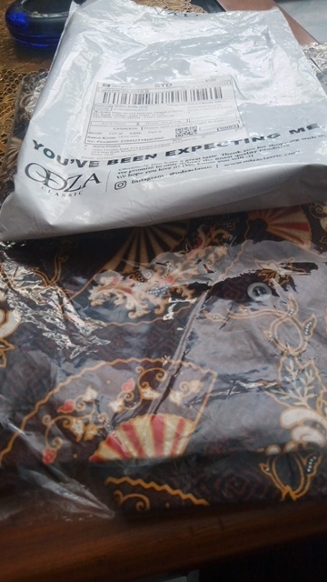 Odza Kemeja Batik Pria Lengan Panjang | Kemeja Batik Modern / Kemeja Fashion Distro Top6