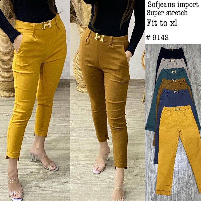 Celana impor wanita SoftJeans 9142