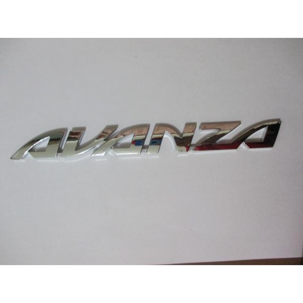 Emblem / Logo Toyota Avanza Chrome