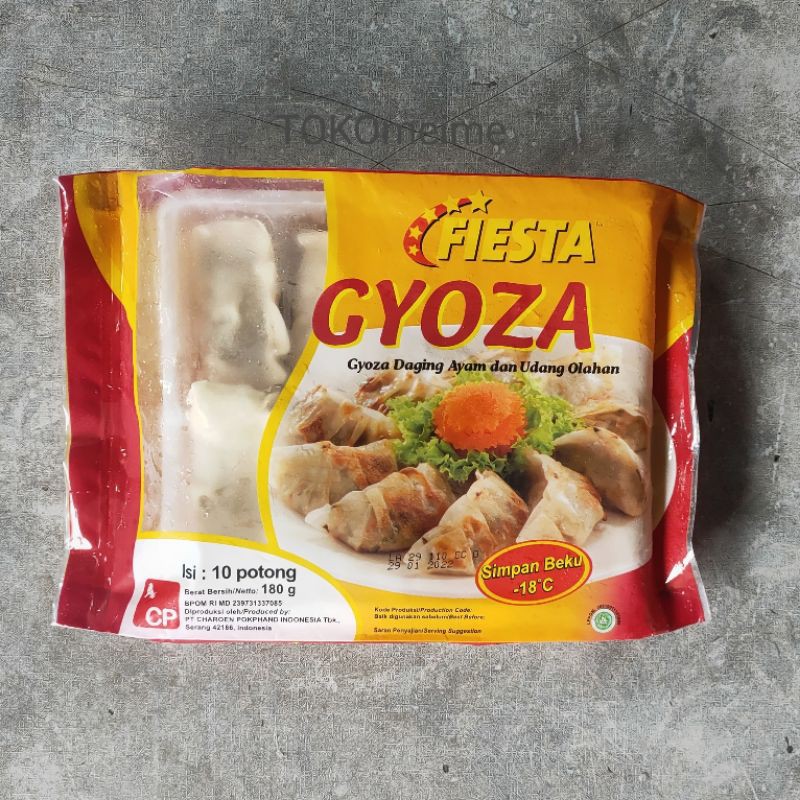 

FIESTA GYOZA AYAM & UDANG 180gr