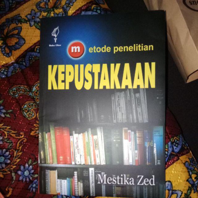 Metode Penelitian Kepustakaan Mestika Zed Shopee Indonesia