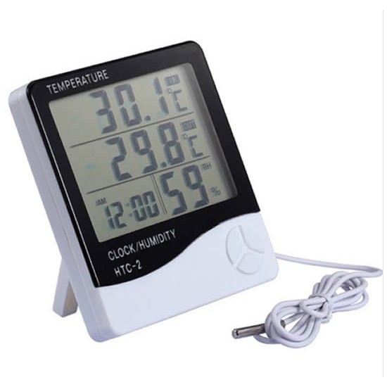 Hygrometer Thermometer Clock 2 HTC2