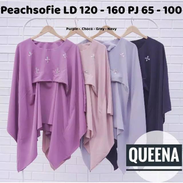 Quenaa Tunik  Best Seller Peach sofie