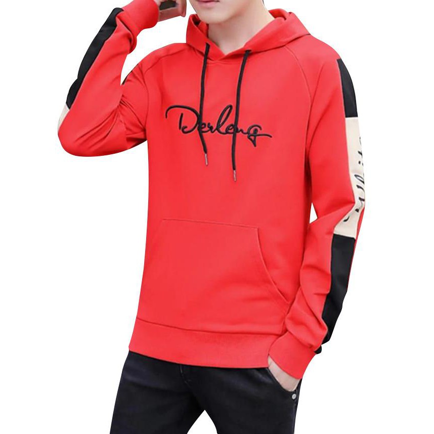 VIGOOO (1KG BISA 4PCS) SWEATER PRIA LENGAN PANJANG DERLENG / HOODIE PRIA LENGAN PANJANG BAHAN FLEECE