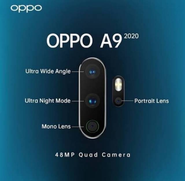 OPPO A9 2020 (8/128-128GB) - OPPO A920 NEW - GRS RESMI OPPO INDONESIA- HIJAU, VANILA & UNGU-6