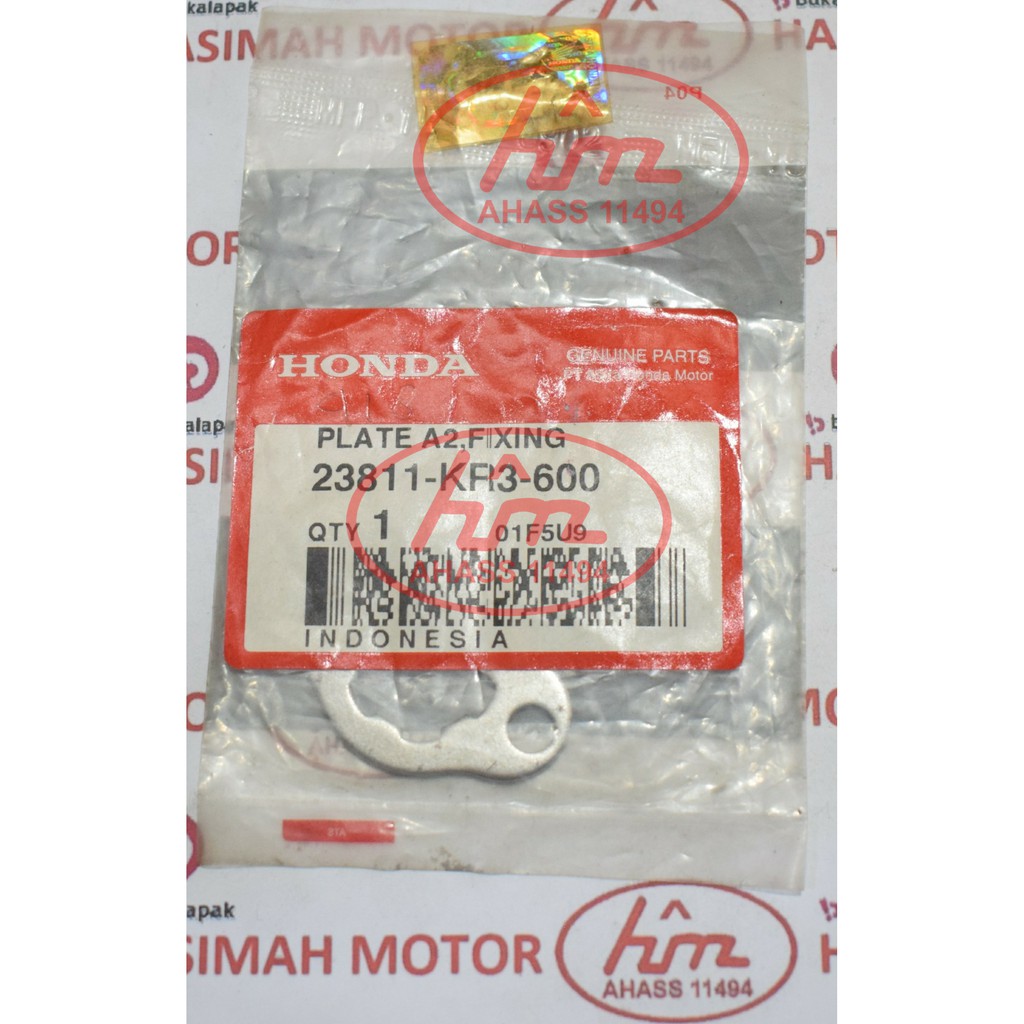 PLATE A2 FIXING HONDA CBR 150R, SONIC 150R, SUPRA GTR 150 - KODE PART: 23811KR3600