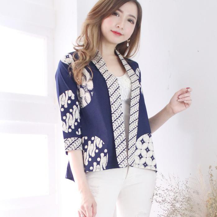 VALE OUTER / BLAZER BATIK WANITA - JUMBO