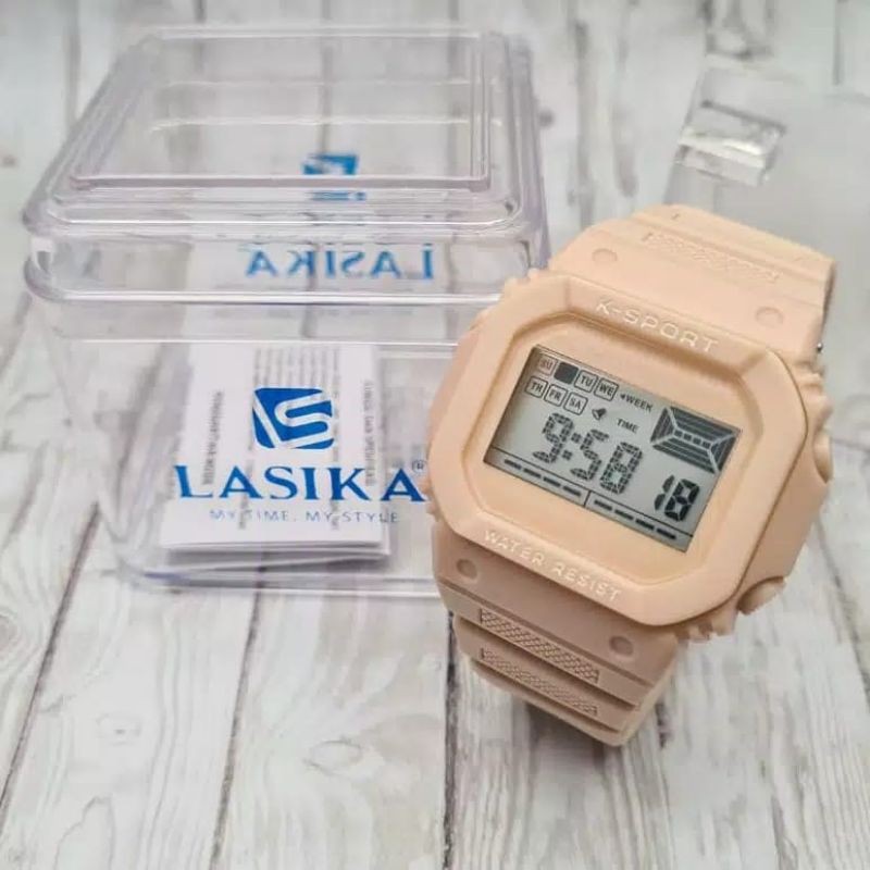 JAM TANGAN WANITA SPORT BISA BAWAK RENANG LASIKA ORIGINAL