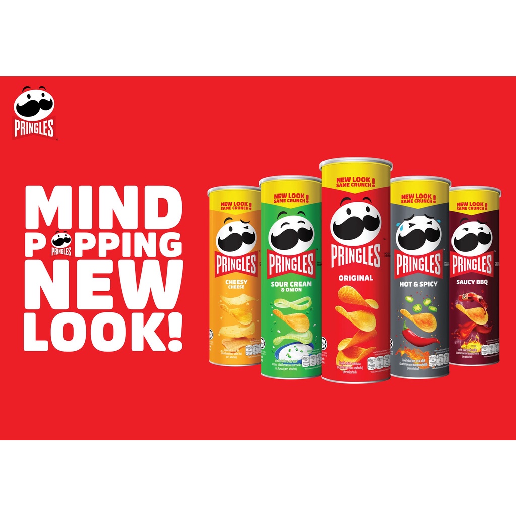 PRINGLES POTATO CHIPS / KERIPIK KENTANG 107 GRAM