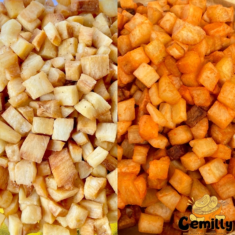 

[CEMILLY] 1000gr Balok Asin/Balado Cemilan Snack Kiloan