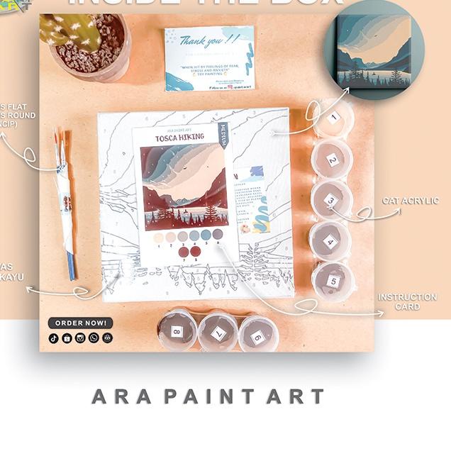 

Sangat Nyaman.. TRAVEL SERIES Paint by numbers kit I Painting I Painting by number I Kado Wisuda I Kado unik