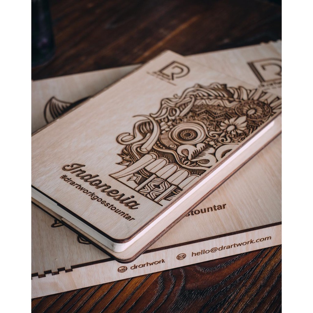 

WOODEN JOURNAL CUSTOM DESIGN SIZE A5