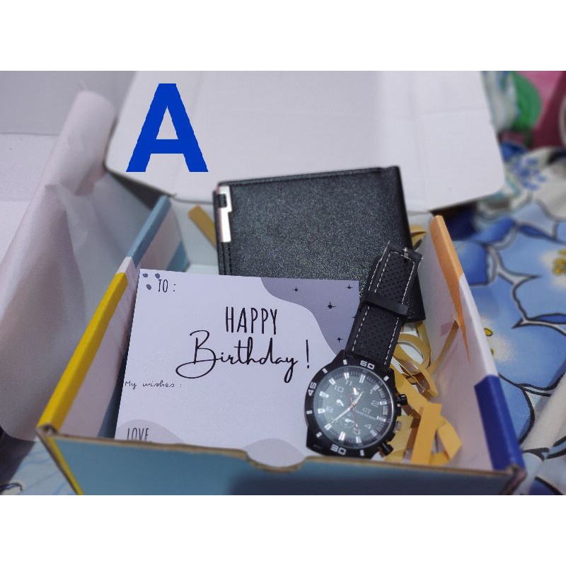

Paket Gift Box/Hampers/Kado/Hadiah Untuk Pria