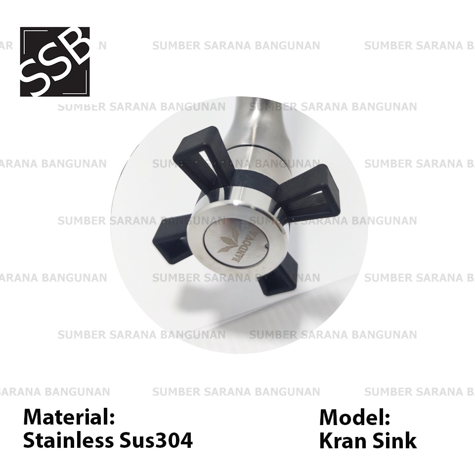 Kran Sink Stainless Minimalis / Keran Cuci Tangan SUS304 212