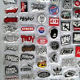  Harga Satuan Sticker Stiker  Distro  Stiker  Bahan  