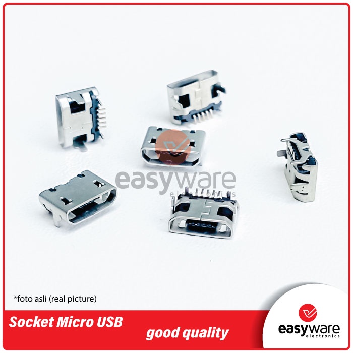 Socket Micro USB Female Jack Port Socket Connector