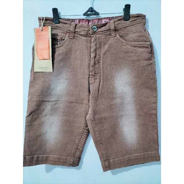 WATCHOUT jeans CELANA PENDEK PRIA ORIGINAL BRAND.