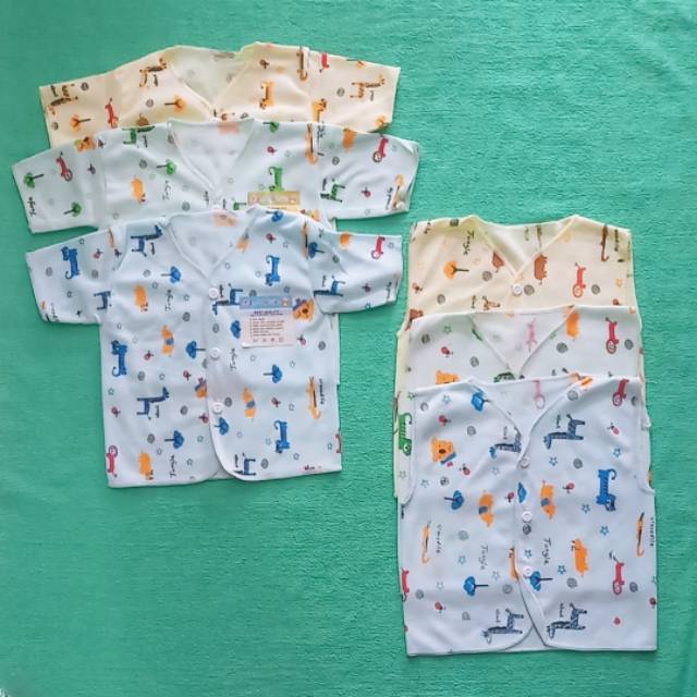 Baju bayi newbon setelan 1/2 lusin