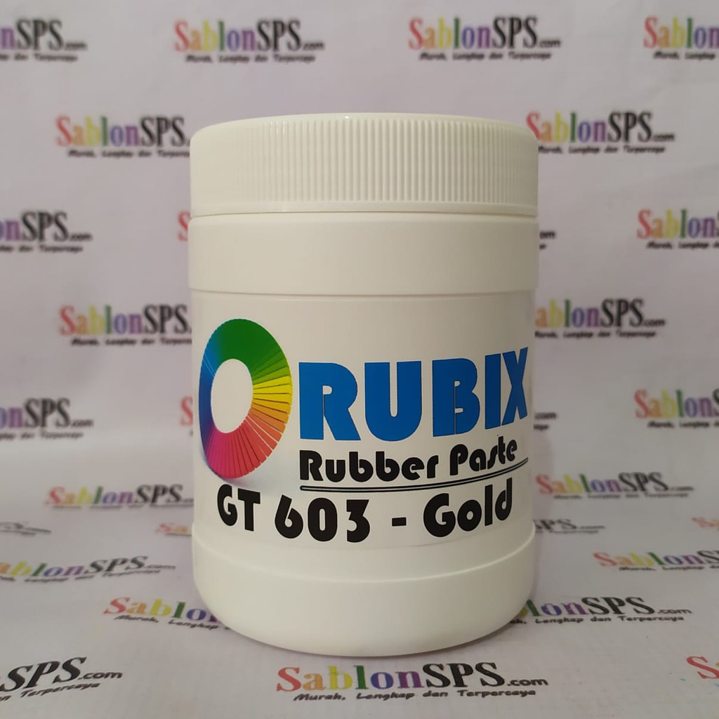 RUBIX RUBBER PASTE SABLON GOLD 500GR