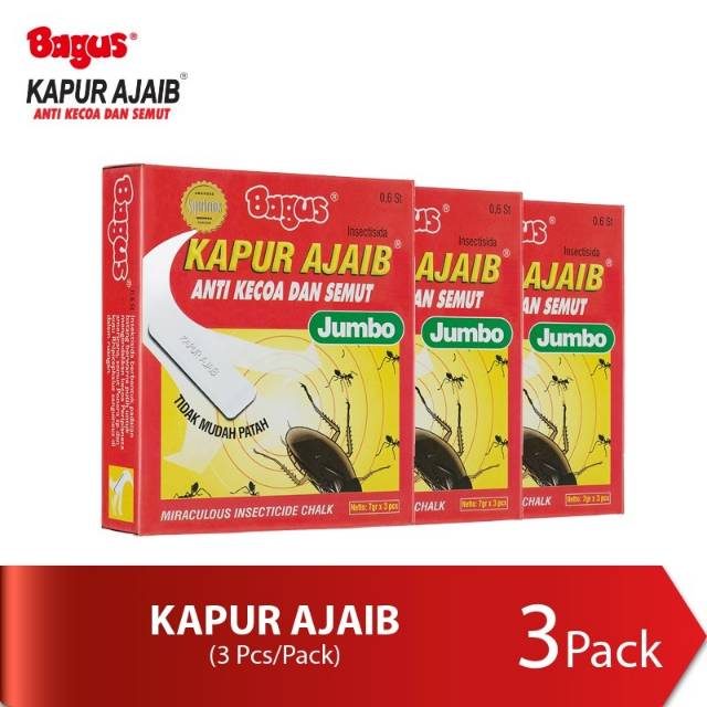 KAPUR AJAIB JUMBO ISI 3 KAPUR