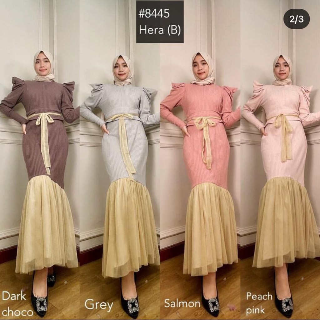 Hera (B) Dress Miss Kami Hijab 