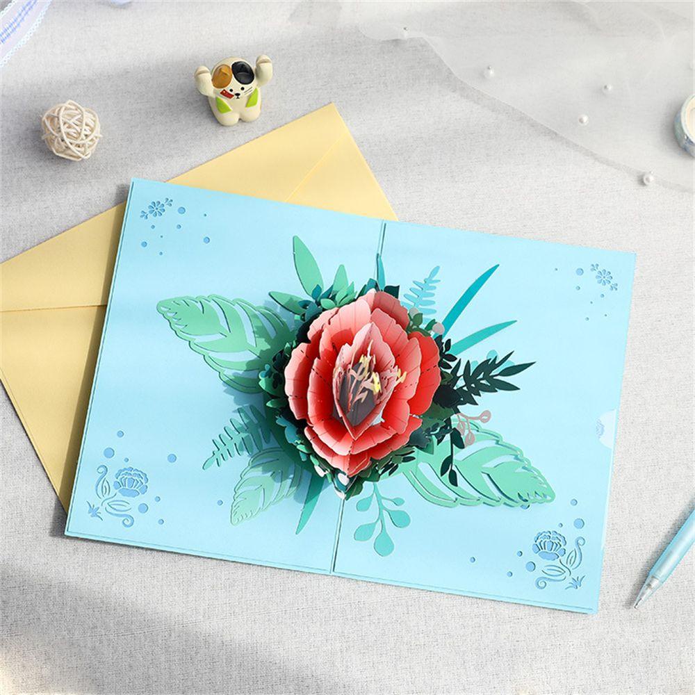 R-flower Mothers Day Card Bunga Istri Hadiah Ibu Kartu Berkah