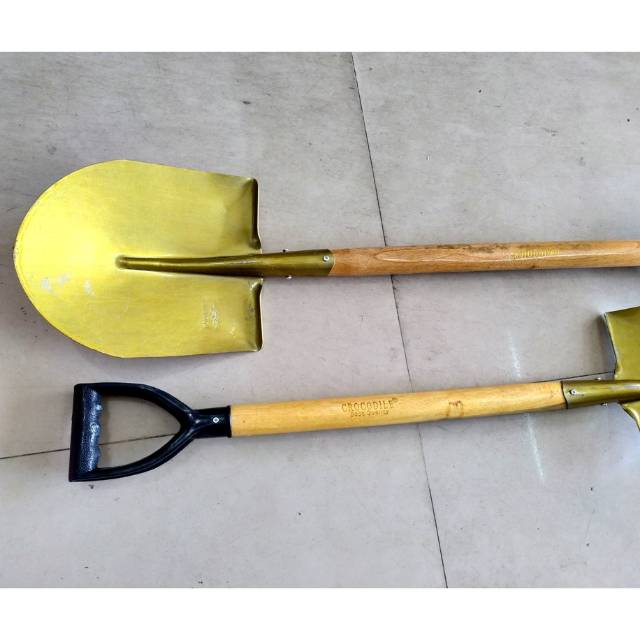 Sekop Crocodile Lancip/Sekop Lancip Skop Pasir Gali Tanah Berkebun Taman Garden Tools Shovel