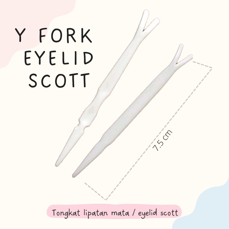 YFOR tongkat alat lipatan mata  fork stik stick double eyelid scott