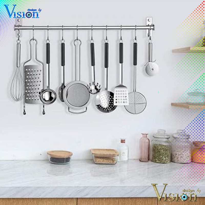 Kapstok Dapur Stainless 60 cm Kapstok Geser Gantungan Kapstok Dapur Stainless 60 cm Kapstok Geser Gantungan