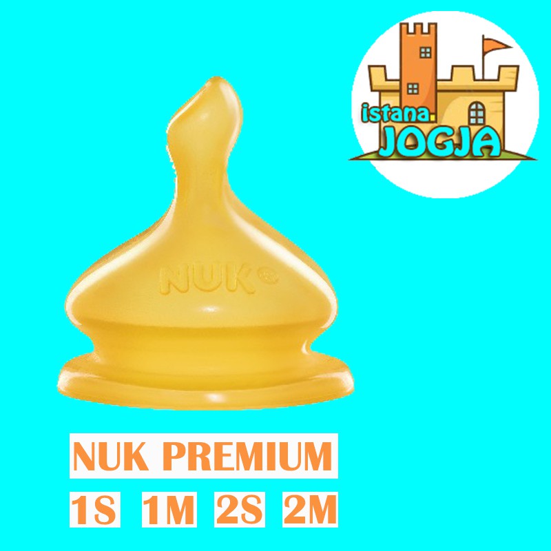 Dot NUK Kuning Latex Wide Neck Premium Choice