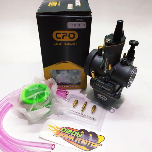 CARBURATOR PWK 24 | 26 | 28 | 30 | 32 | 34 CPO ORIGINAL BLACK SERIES DAN CHROME SERIES-CPO Pwk 34 Black