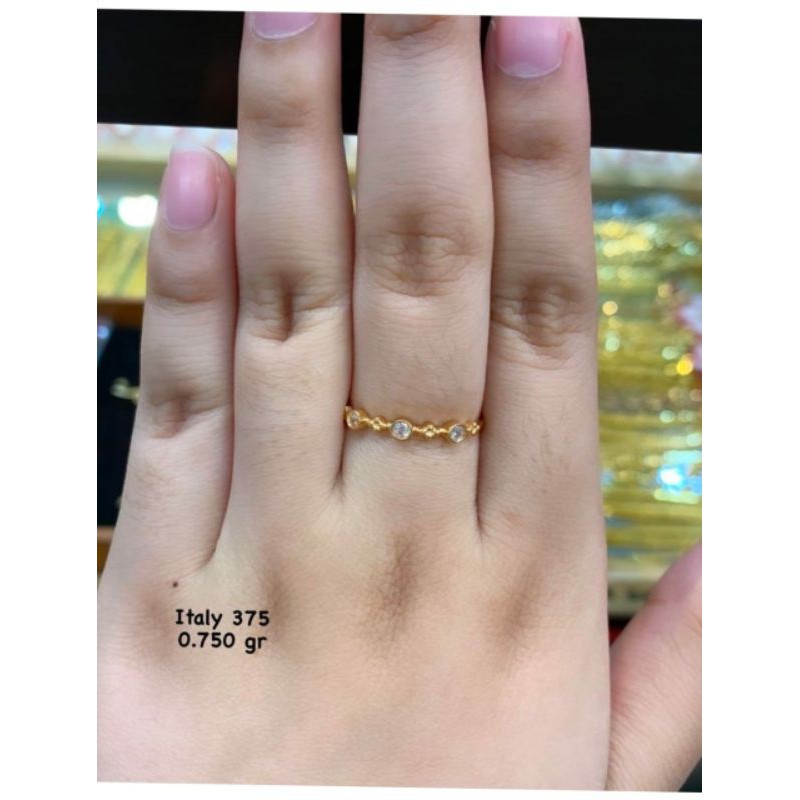 cincin emas 375